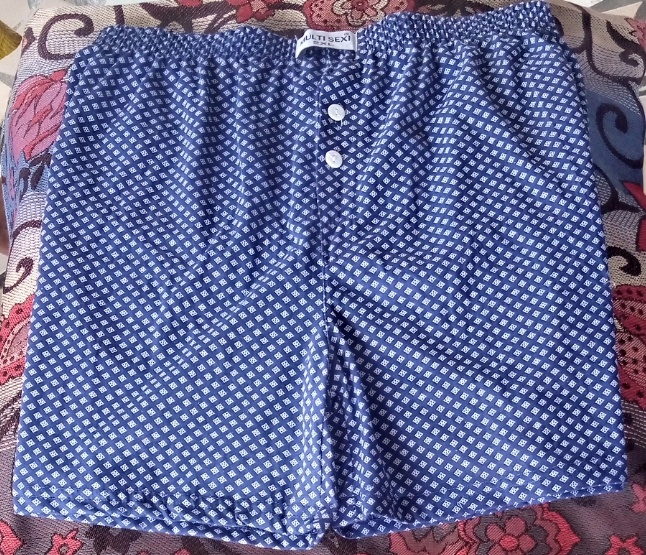 Homme - Boxer Large Multi Sexi Bleu ciel et blanc [2XL].jpeg